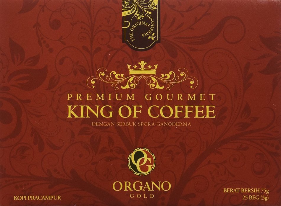 Organo Gold King of Coffee 25 Sachets