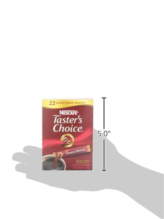 Nescafe Tasters Choice Hazelnut Instant Coffee, Single Serve Sticks 20-Count , (Pack of 8) N9