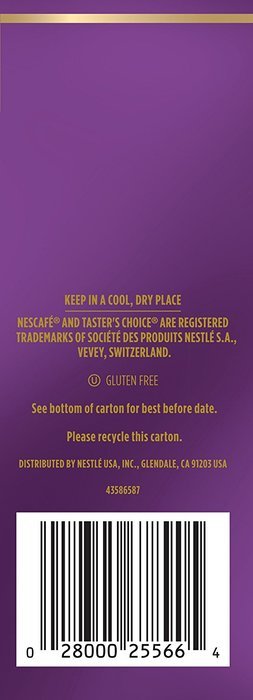 Nescafe Tasters Choice Hazelnut Instant Coffee, Single Serve Sticks 20-Count , (Pack of 8) N16