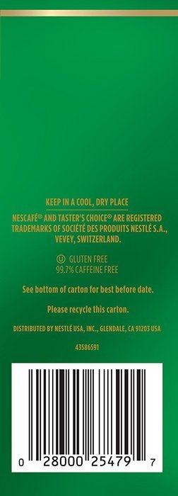 Nescafe Tasters Choice Hazelnut Instant Coffee, Single Serve Sticks 20-Count , (Pack of 8) N21