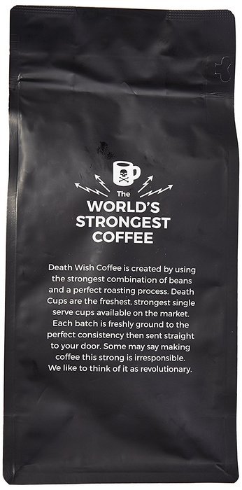 Death Wish Coffee Single Serve Capsules for Keurig K-Cup Brewers, 10 Count 0.42oz N12