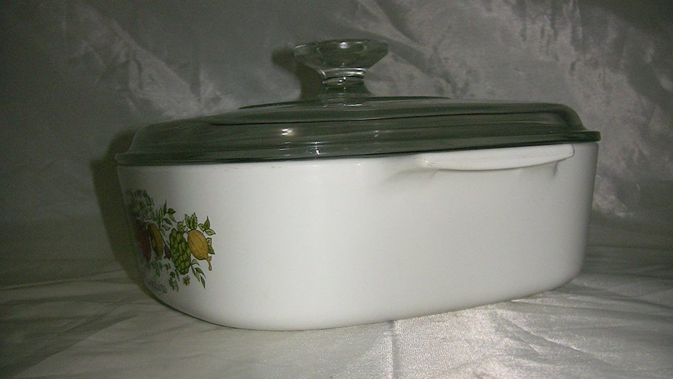Vintage Corningware Spice of Life La Marjolaine 2 Liter Casserole Dish W/lid N2