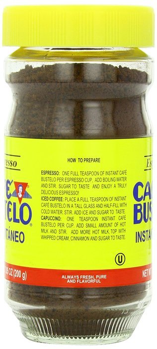 Caf&eacute; Bustelo Espresso Style Instant Coffee, 7.05 Ounce (Pack of 12) N4