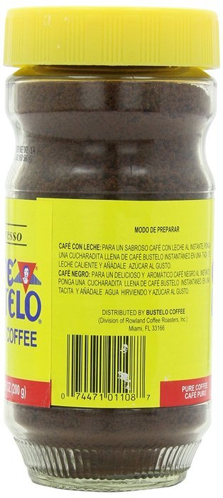 Caf&eacute; Bustelo Espresso Style Instant Coffee, 7.05 Ounce (Pack of 12) N5