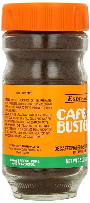 Caf&eacute; Bustelo Espresso Style Instant Coffee, 7.05 Ounce (Pack of 12) N21