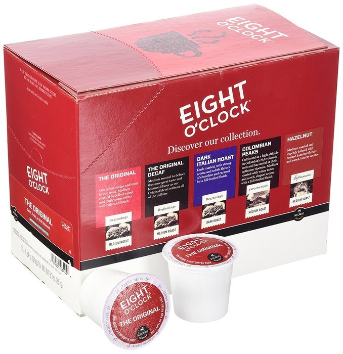 Keurig, Eight O'Clock Coffee, The Original, K-Cup packs, 24 Count N2