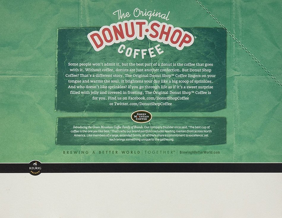 Keurig, The Original Donut Shop, K-Cup Packs, Portion Pack for Keurig K-Cup Brewers, 24-Count N5