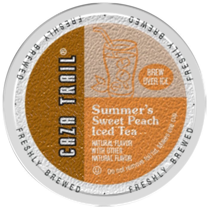 Caza Trail Tea, Green Tea, 24 Single Serve Cups N6