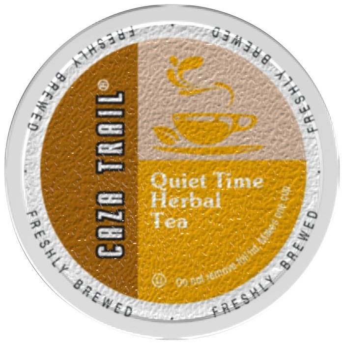 Caza Trail Tea, Green Tea, 24 Single Serve Cups N33