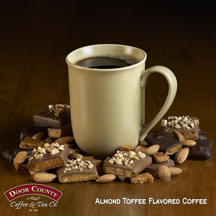 Door County Coffee Single Serve Cups for Keurig Brewers (Candy Cane, 12 Count) N20