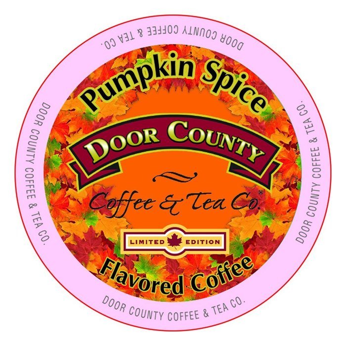 Door County Coffee Single Serve Cups for Keurig Brewers (Candy Cane, 12 Count) N30