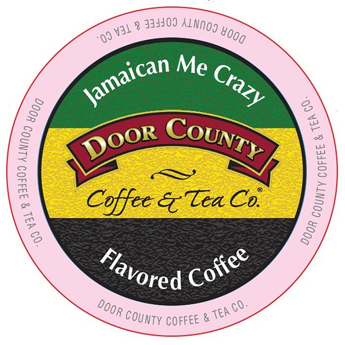 Door County Coffee Single Serve Cups for Keurig Brewers (Candy Cane, 12 Count) N37