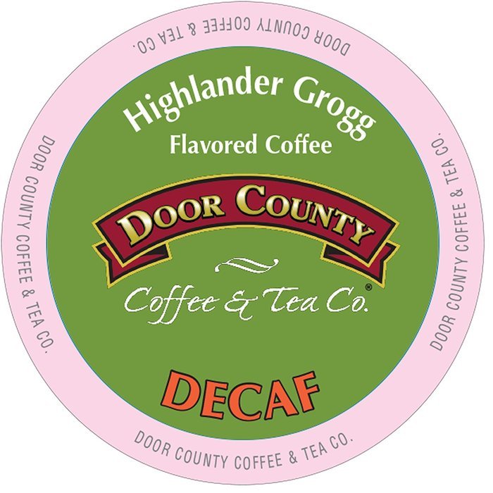 Door County Coffee Single Serve Cups for Keurig Brewers (Candy Cane, 12 Count) N42
