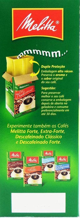 Melitta Traditional Coffee - Caf&eacute; Melitta Tradicional - 500g N4