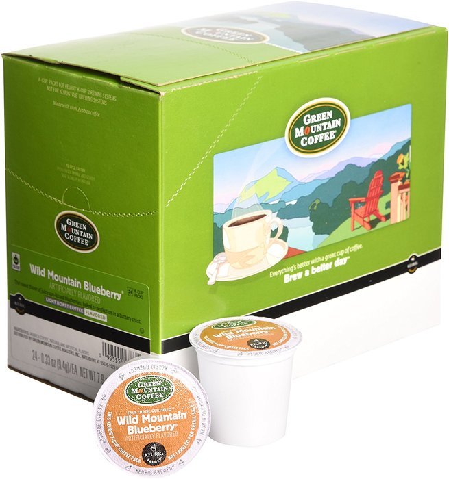 Green Mountain Coffee, Wild Mountain Blueberry K-Cup Portion Pack for Keurig Brewers, 24 count N2