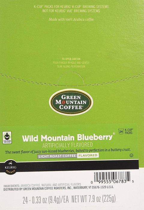 Green Mountain Coffee, Wild Mountain Blueberry K-Cup Portion Pack for Keurig Brewers, 24 count N6