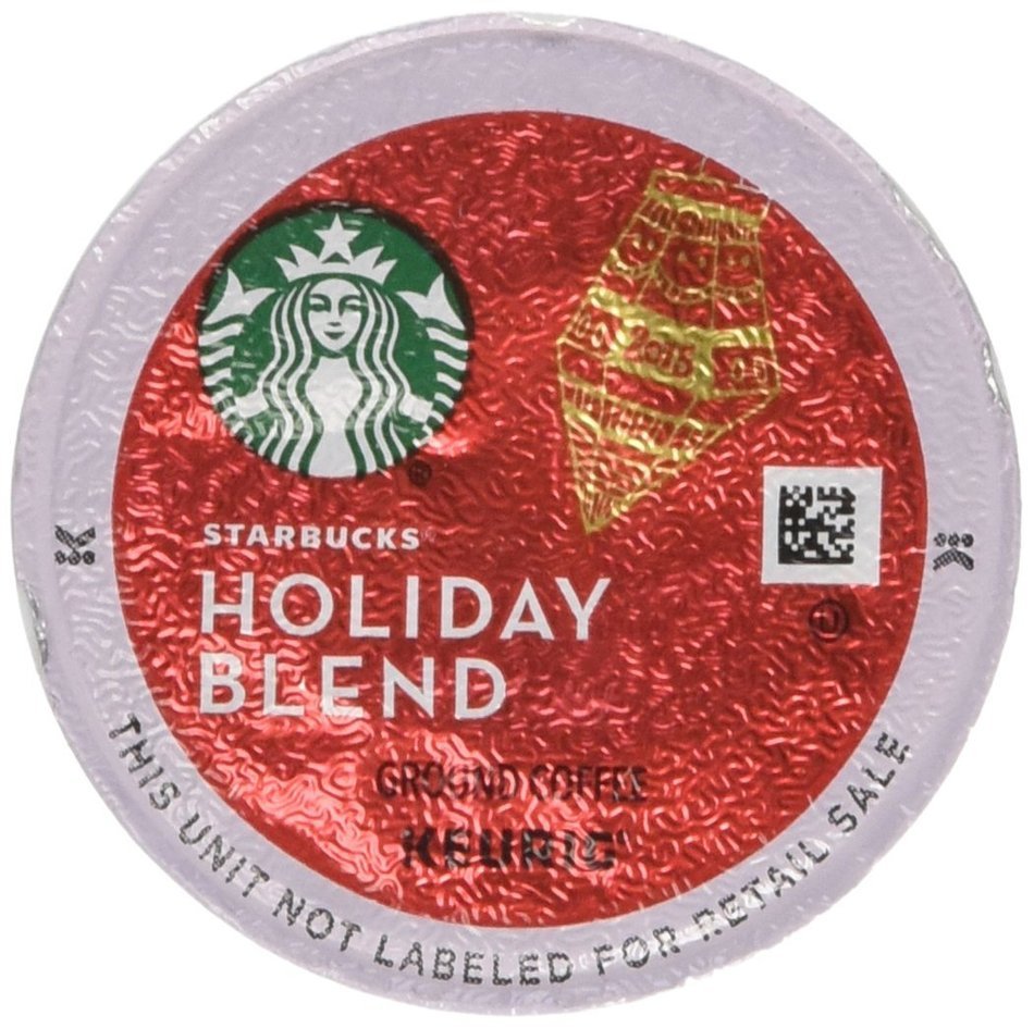 Starbucks Holiday Blend K-Cups 2016 Limited Edition, 54 Count