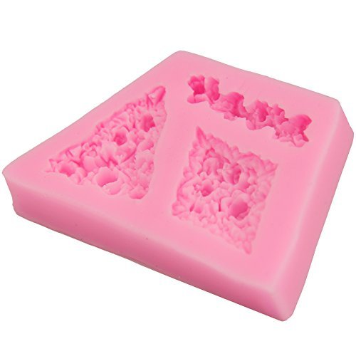 Mr.S Shop Newly exceedingly nice Rose Petals Shape Silicone 3D Fondant Cake Mold Tools Chocolate Tools DIY，Small... N4