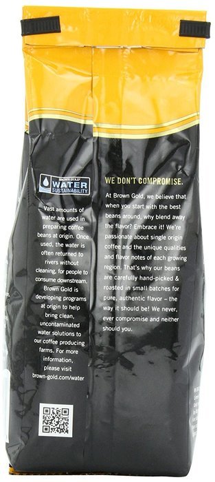 Brown Gold 100% Peruvian Coffee, 12-ounce bag N11