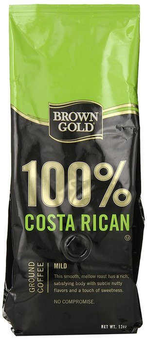Brown Gold 100% Peruvian Coffee, 12-ounce bag N16