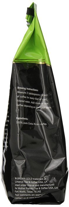 Brown Gold 100% Peruvian Coffee, 12-ounce bag N18