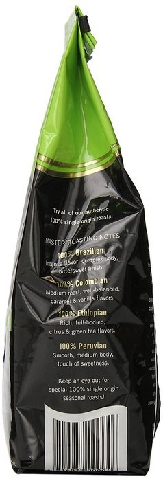 Brown Gold 100% Peruvian Coffee, 12-ounce bag N19