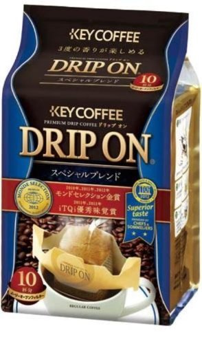 Monde Selection Award 2013 Key Coffee Special Blend Single Serve Hand Drip Coffee 10 Count