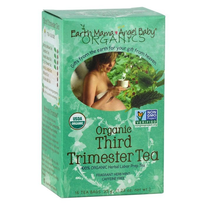 Earth Mama Angel Baby Organic Third Trimester Tea, 16 Teabags/Box (Pack of 3) N17