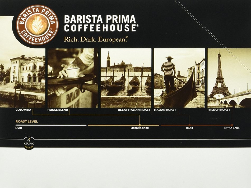 Barista Prima House Blend K-cup for Keurig Brewers, 24 Count N2
