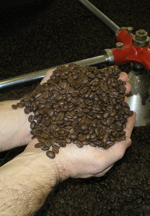 100% Pure Kona Coffee-Medium-Dark Roast Whole Bean, 2 LB Bag N3