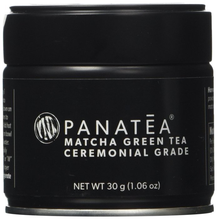 PANATEA Ceremonial Grade Matcha Green Tea Tin 100% Pure Japanese Matcha - 30 Grams (1 Month Supply) - All Natural...