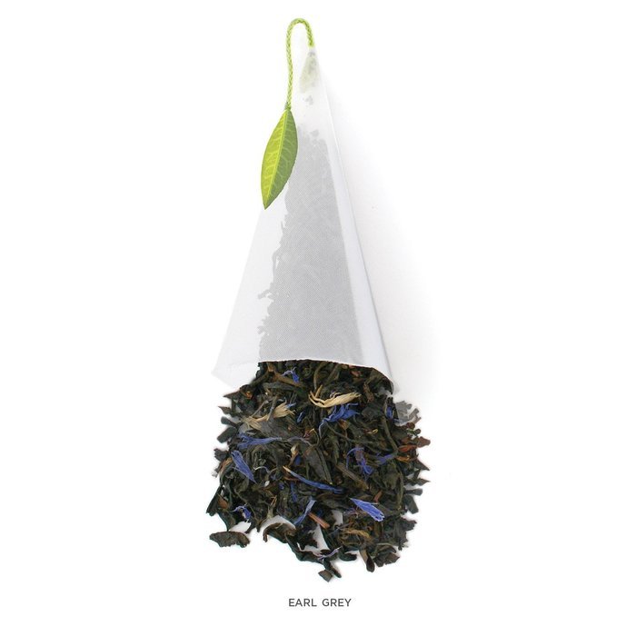 Tea Forte BULK PACK Earl Grey Black Tea, 48 Handcrafted Pyramid Tea Infusers N2