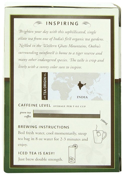 Choice Organic Caffeine Free Chamomile Herbal Tea, 16 Count Box N13