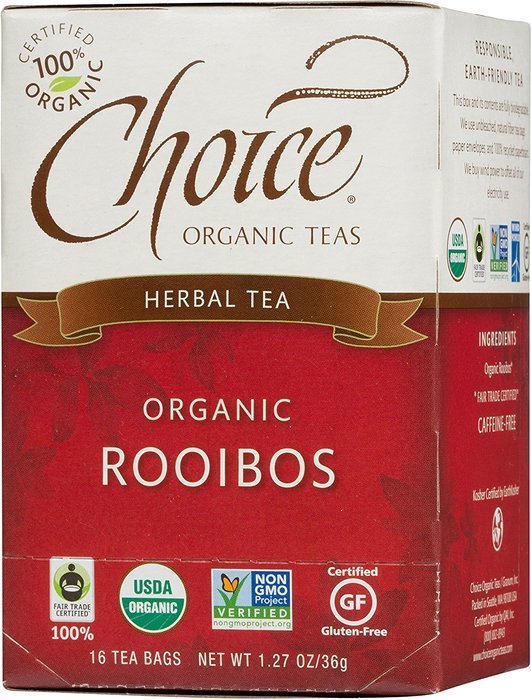 Choice Organic Caffeine Free Chamomile Herbal Tea, 16 Count Box N16