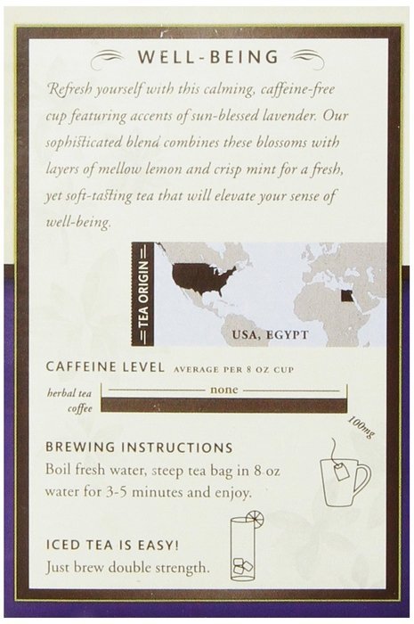 Choice Organic Caffeine Free Chamomile Herbal Tea, 16 Count Box N23