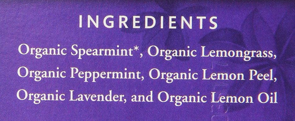 Choice Organic Caffeine Free Chamomile Herbal Tea, 16 Count Box N25