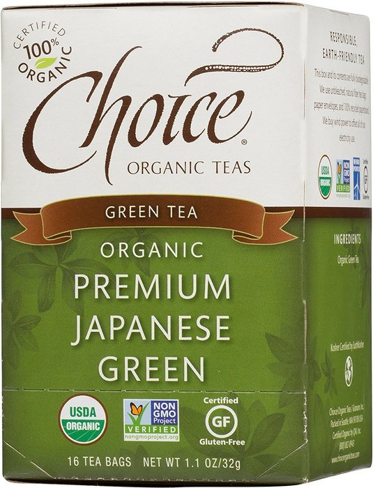 Choice Organic Caffeine Free Chamomile Herbal Tea, 16 Count Box N40