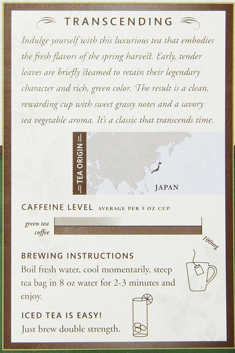 Choice Organic Caffeine Free Chamomile Herbal Tea, 16 Count Box N42