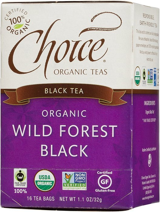 Choice Organic Caffeine Free Chamomile Herbal Tea, 16 Count Box N45