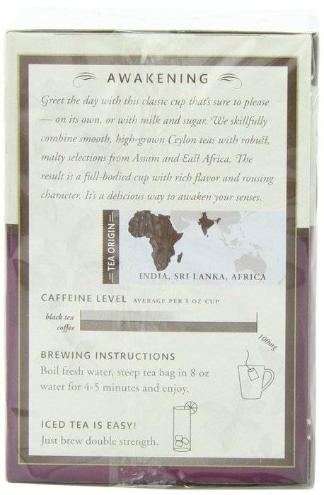 Choice Organic Caffeine Free Chamomile Herbal Tea, 16 Count Box N50
