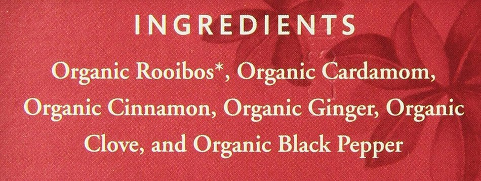 Choice Organic Caffeine Free Chamomile Herbal Tea, 16 Count Box N56