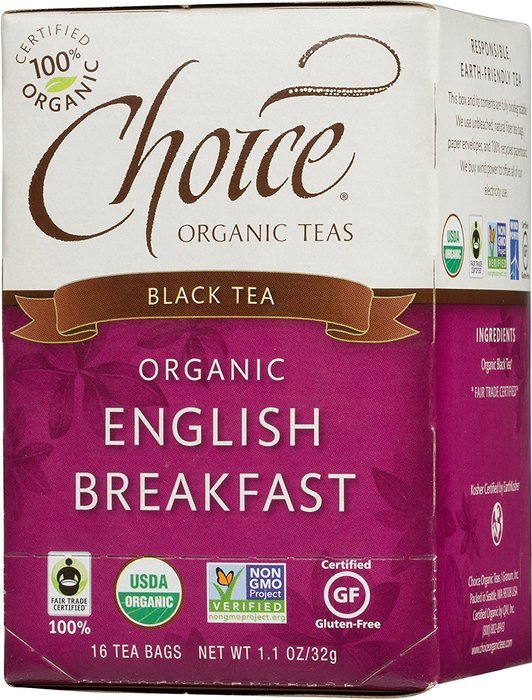 Choice Organic Caffeine Free Chamomile Herbal Tea, 16 Count Box N57