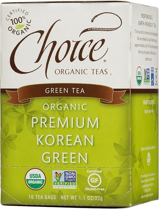 Choice Organic Caffeine Free Chamomile Herbal Tea, 16 Count Box N60