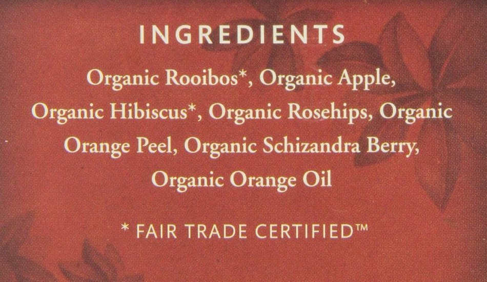 Choice Organic Caffeine Free Chamomile Herbal Tea, 16 Count Box N93