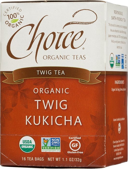 Choice Organic Caffeine Free Chamomile Herbal Tea, 16 Count Box N102
