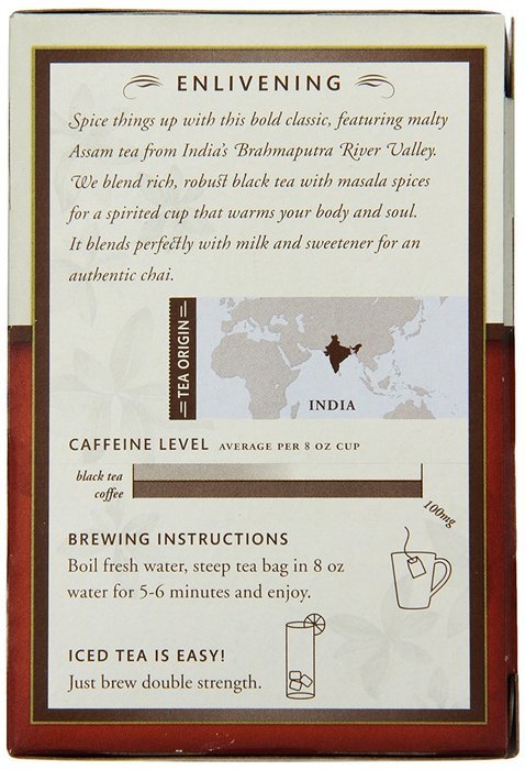 Choice Organic Caffeine Free Chamomile Herbal Tea, 16 Count Box N108