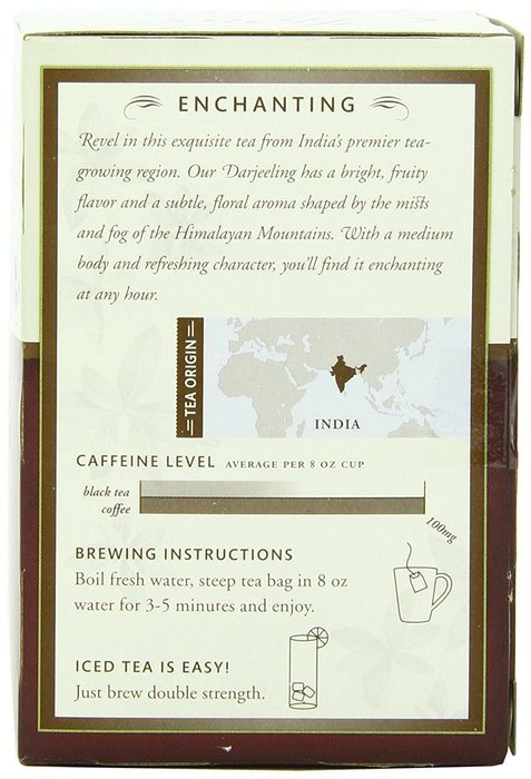 Choice Organic Caffeine Free Chamomile Herbal Tea, 16 Count Box N119