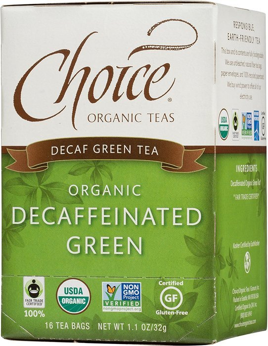 Choice Organic Caffeine Free Chamomile Herbal Tea, 16 Count Box N123