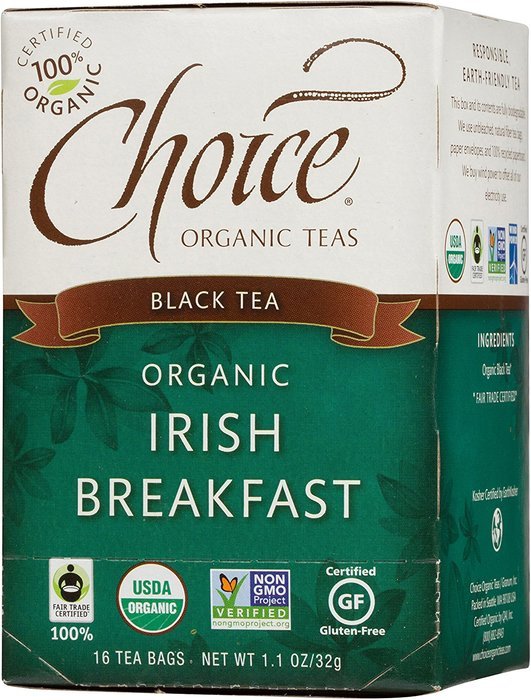 Choice Organic Caffeine Free Chamomile Herbal Tea, 16 Count Box N143
