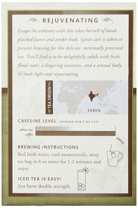 Choice Organic Caffeine Free Chamomile Herbal Tea, 16 Count Box N147